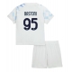 Maillot de foot Inter Milan Alessandro Bastoni #95 Extérieur vêtements enfant 2025-26 Manches Courtes (+ pantalon court) Maillot de foot Inter Milan Alessandro Bastoni #95 Extérieur vêtements enfant 2025-26 Manches Courtes (+ pantalon court)